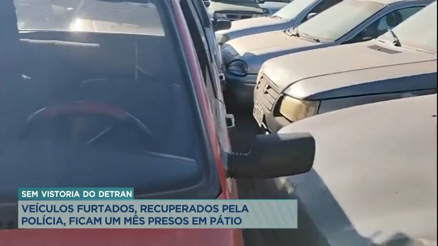 Vídeo: Furtos de veículos aumentam 6% no primeiro semestre de 2023 em Minas Gerais