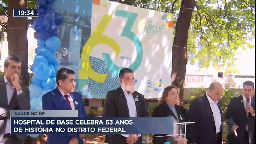 Vídeo: Hospital de Base celebra 63 anos de história no Distrito Federal