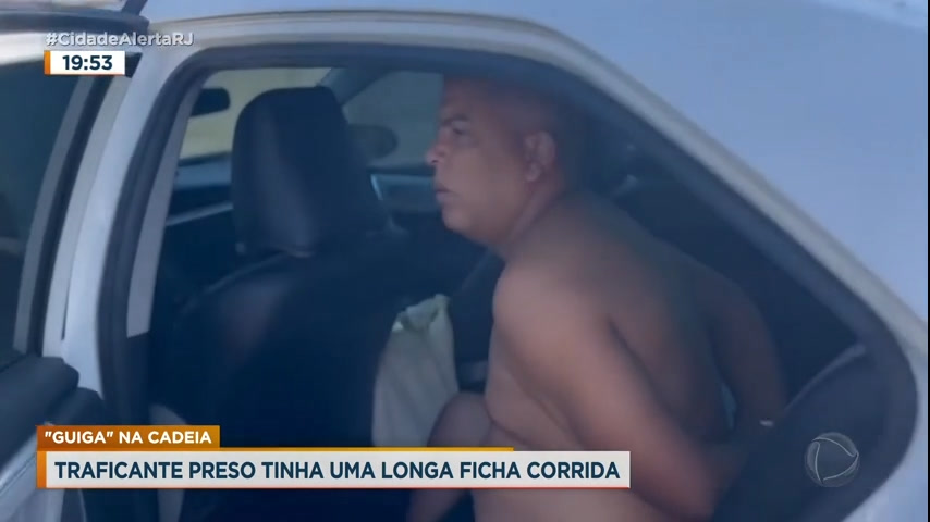 Vídeo: Homem conhecido como ‘Guiga’ é preso pela Polícia Civil do Rio