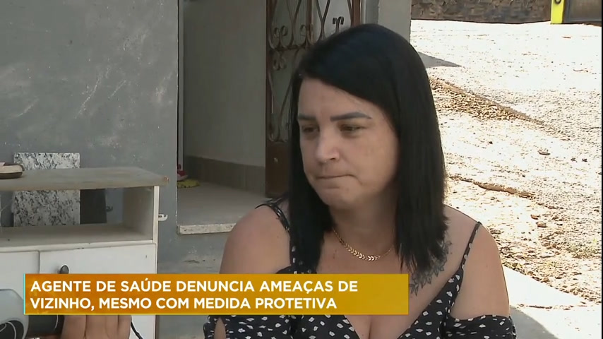 Vídeo: Agente de saúde denuncia ameaças de vizinho em Betim (MG)