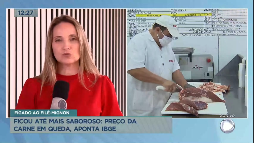 Vídeo: Levantamento do IBGE aponta queda no preço da carne