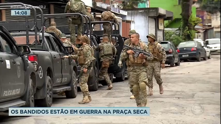Vídeo: Bope faz operação em comunidade, no Rio, em meio à disputa de criminosos