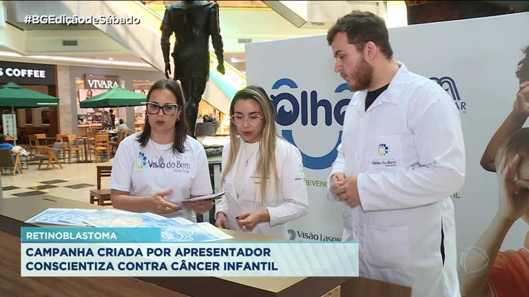 Vídeo: Campanha de conscientização alerta para o retinoblastoma