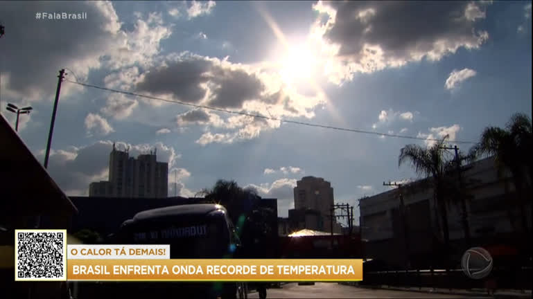 Vídeo: Calor deve piorar e temperatura pode chegar a 43 graus em algumas cidades do Brasil