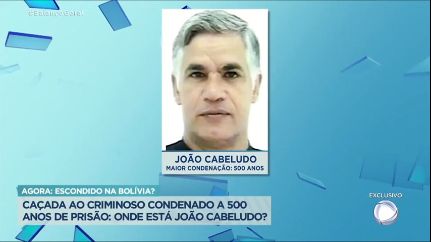 Vídeo: Os Mais Procurados : Condenado a 500 anos de prisão, João Cabeludo está foragido há 17 anos