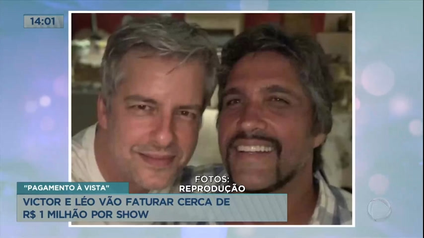 Vídeo: Victor e Léo vão faturar cerca de R$ 1 milhão por show