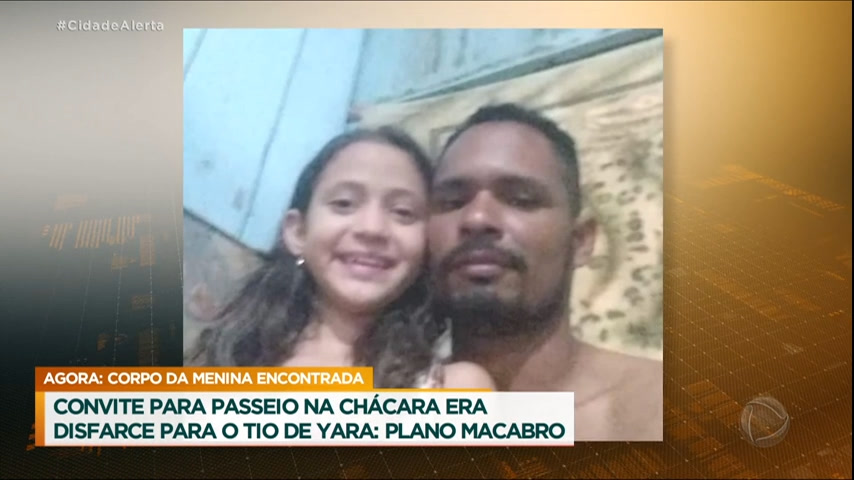 Vídeo: Menina de 9 anos é abusada e morta pelo tio após emboscada