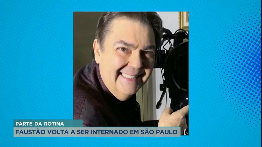 Vídeo: Hora da Venenosa: apresentador Faustão retorna para hospital em São Paulo