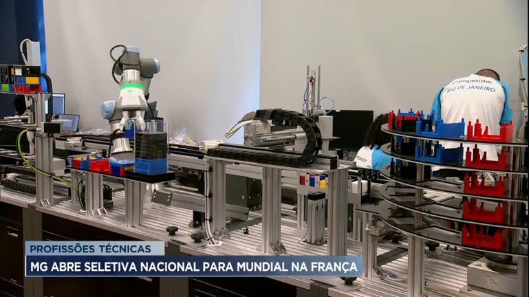 Vídeo: Minas abre seletiva nacional da maior competição de profissões técnicas do mundo