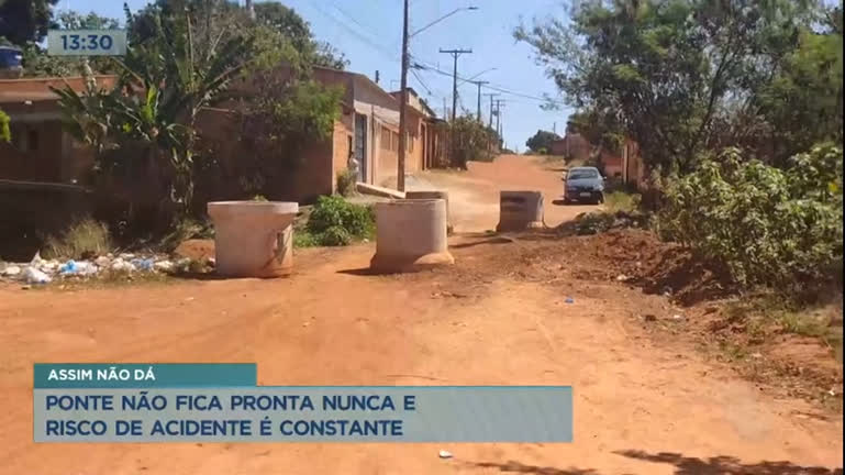 Vídeo: Moradores de Santo Antônio reclamam da falta de manutenção de ponte