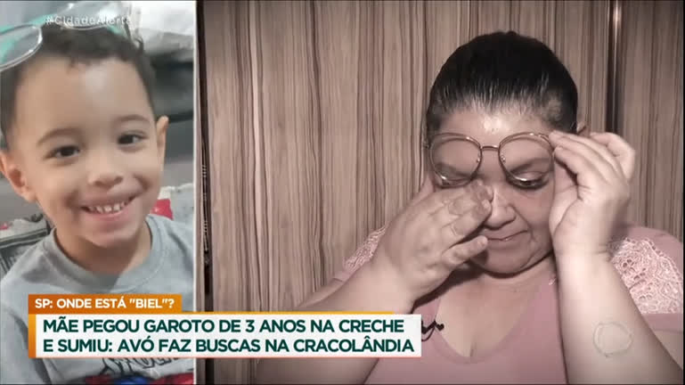 Vídeo: Avó faz buscas pelo neto que desapareceu na Cracolândia; mãe teria sumido com a criança