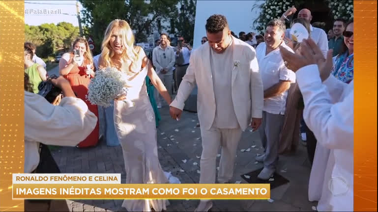 Vídeo: Exclusivo: veja como foi o casamento de Ronaldo Fenômeno