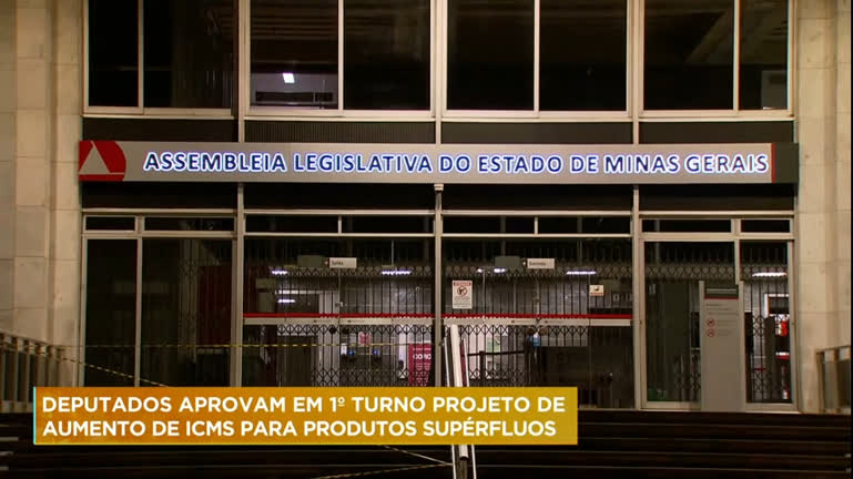 Vídeo: Deputados aprovam em primeiro turno projeto de aumento de ICMS para produtos supérfluos