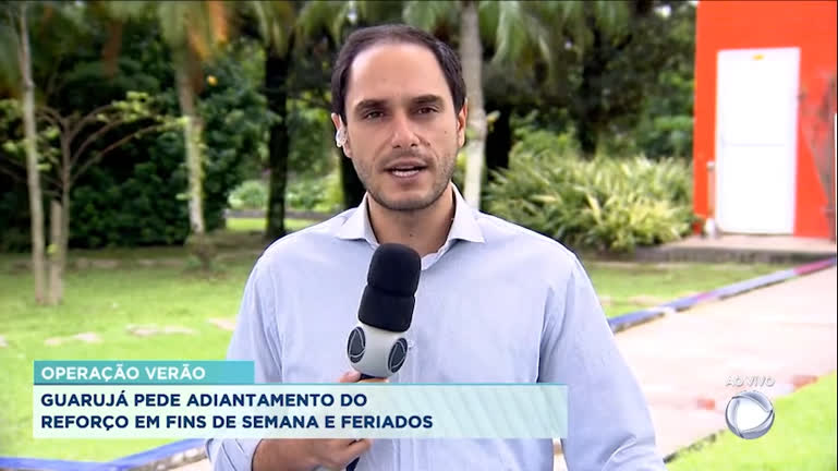 Vídeo: Guarujá solicita antecipação da Operação Verão