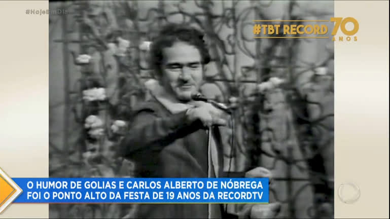 Vídeo: #TBT Record 70 anos : Ronald Golias deu show na festa de 19 anos da emissora