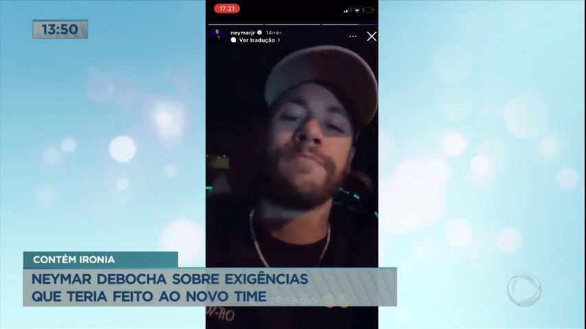 Vídeo: Neymar debocha sobre exigências que teria feito ao novo time