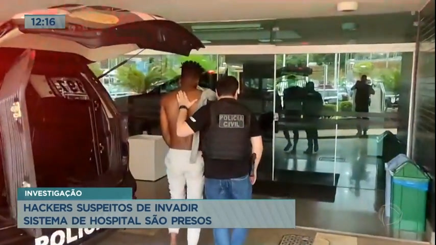 Vídeo: Hackers suspeitos de invadir sistema de hospital são presos