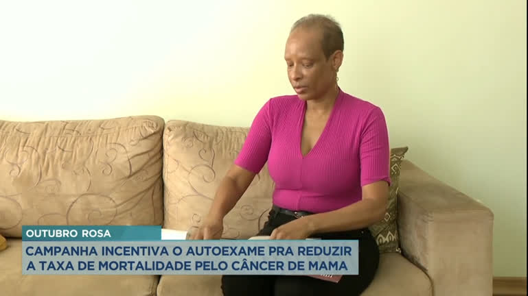 Vídeo: Campanha ‘Outubro Rosa’ incentiva autoexame para reduzir a taxa de mortalidade pelo câncer de mama em Minas Gerais