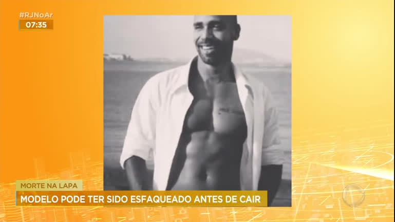 Vídeo: Modelo pode ter sido esfaqueado antes de morrer em queda numa boate da Lapa, no Rio de Janeiro