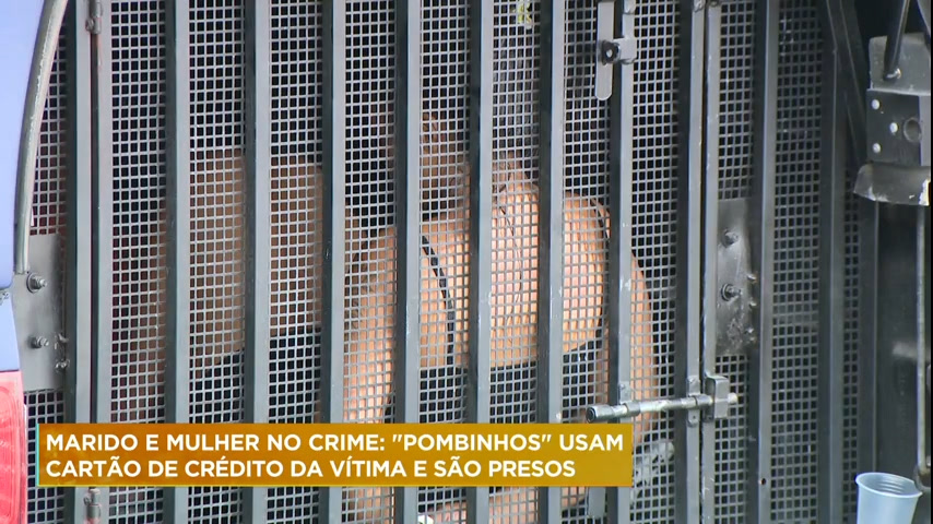 Vídeo: Casal é preso após assaltar mulher no centro de Contagem, região metropolitana de Belo Horizonte