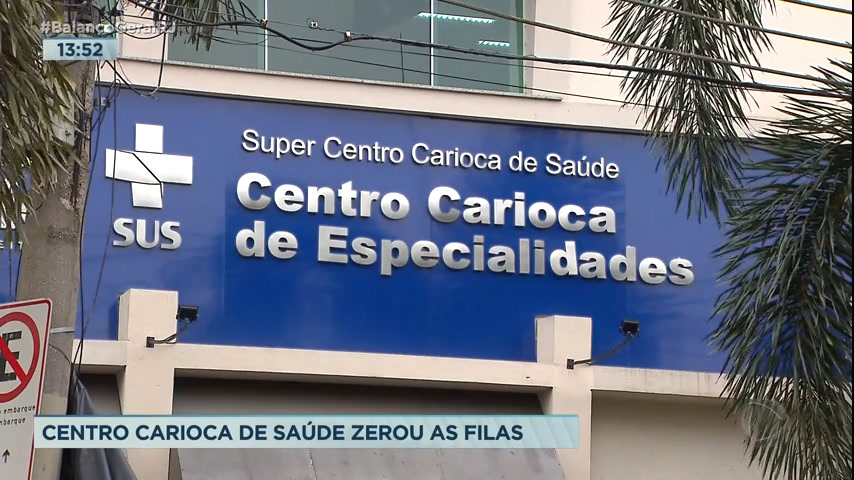 Vídeo: Super Centro Carioca de Saúde completa um ano com filas de espera zeradas no RJ