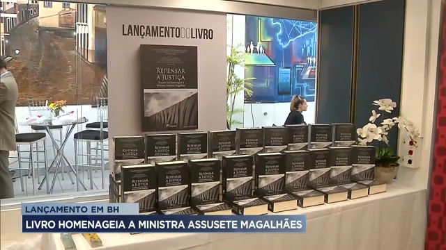 Vídeo: Livro "Repensar a Justiça: uma homenagem à ministra Assusete Magalhães" é lançado em BH