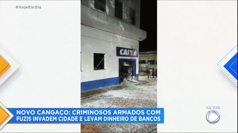 Vídeo: Gangue do novo cangaço ataca Salesópolis (SP) e leva dinheiro de agências bancárias