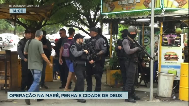 Polícia Faz Megaoperação No Complexo Da Maré Penha E Cidade De Deus No Rio Recordtv R7