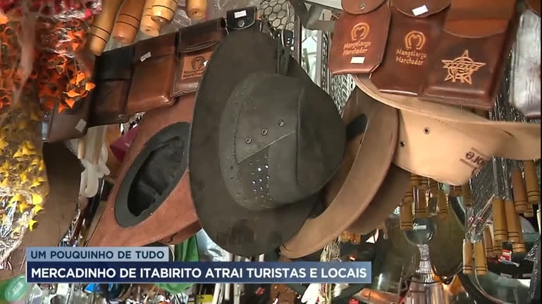 Vídeo: Mercadinho de Itabirito (MG) atrai turistas com seus produtos regionais