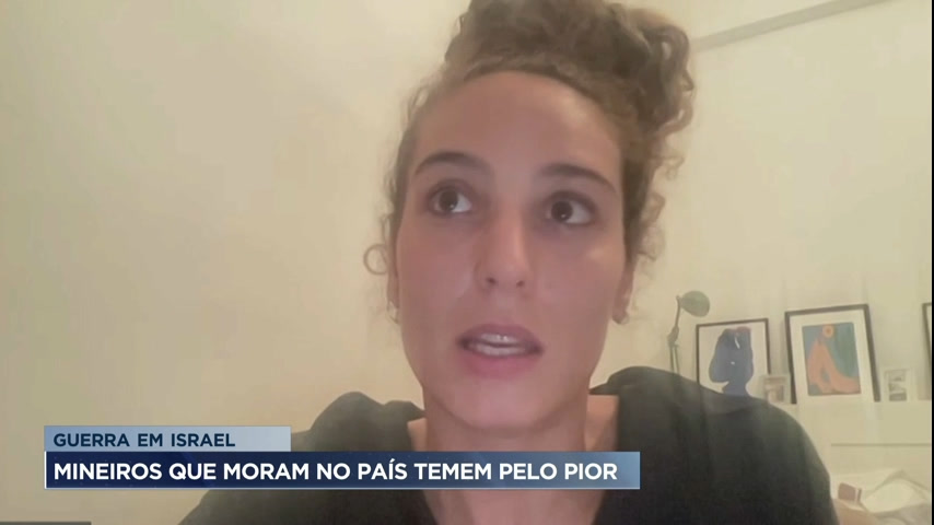 Vídeo: Mineira que vive em Israel há dois anos conta como tem sido os últimos dias no país