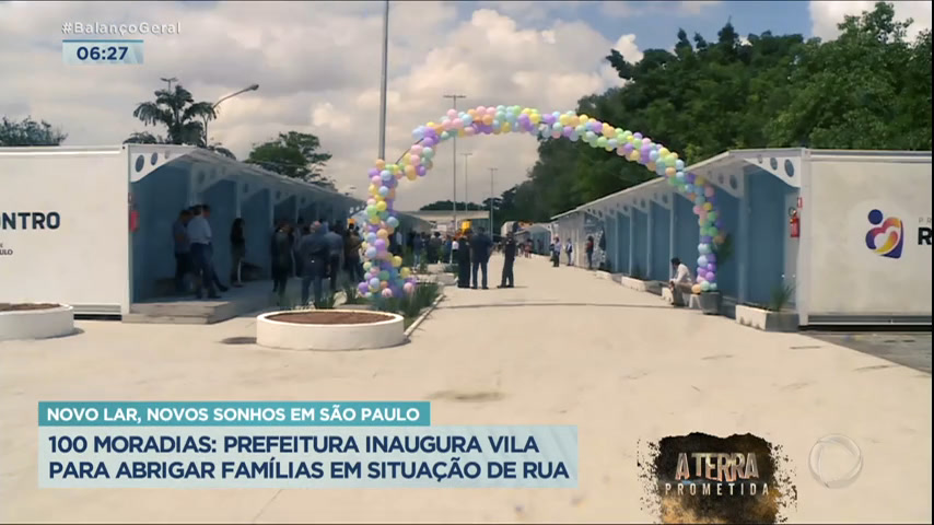 Vídeo: Prefeitura de São Paulo inaugura cem moradias para famílias em situação de rua