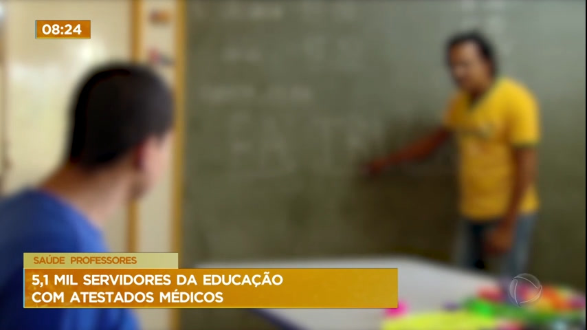 Vídeo: Em quatro meses, mais de 5 mil servidores da educação precisaram de atestado médico no DF