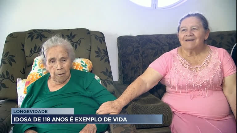 Vídeo: Idosa de 118 anos é exemplo de longevidade