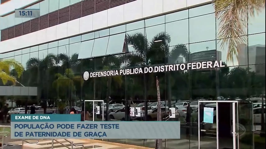 Vídeo: Defensoria Pública do DF vai oferecer exames gratuitos de DNA para teste de paternidade