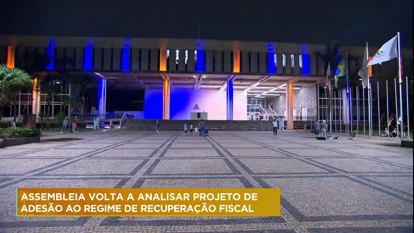 Vídeo: Assembleia Legislativa de Minas Gerais desarquiva projeto de adesão ao Regime de Recuperação Fiscal