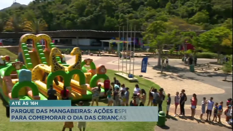 Parque das Mangabeiras, em BH, agita o Dia das Crianças com diversão e oficinas