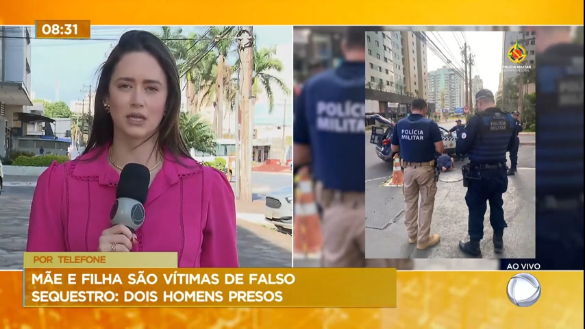 Vídeo: Dupla é presa por suspeita de aplicar golpe do ‘falso sequestro’ em mãe e filha no DF