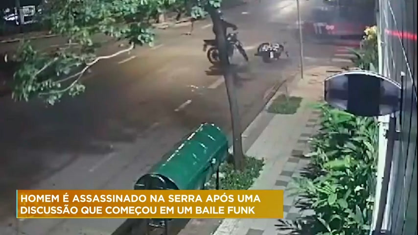 Vídeo: Homem é assassinado após discussão em baile funk no bairro Serra, em BH