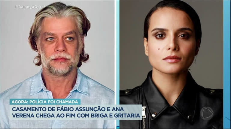Fabio Assunção e Ana Verena (Foto: Reprodução/ Record)