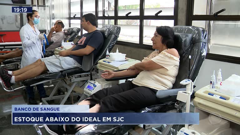 Vídeo: Banco de sangue de São José está com baixo estoque