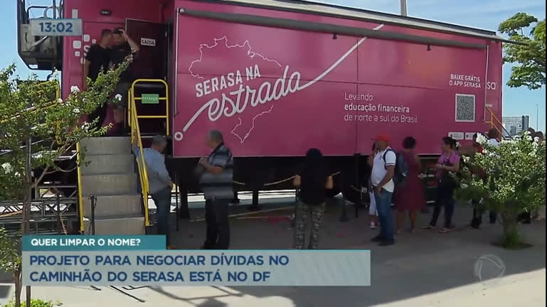 Vídeo: Projeto para negociação de dívidas do Serasa começa nesta terça (17) em Brasília