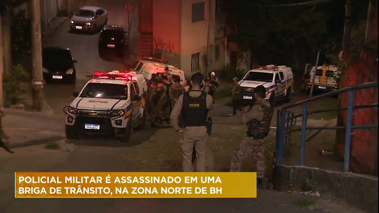 Vídeo: Policial é assassinado no bairro São Bernardo, região norte de Belo Horizonte