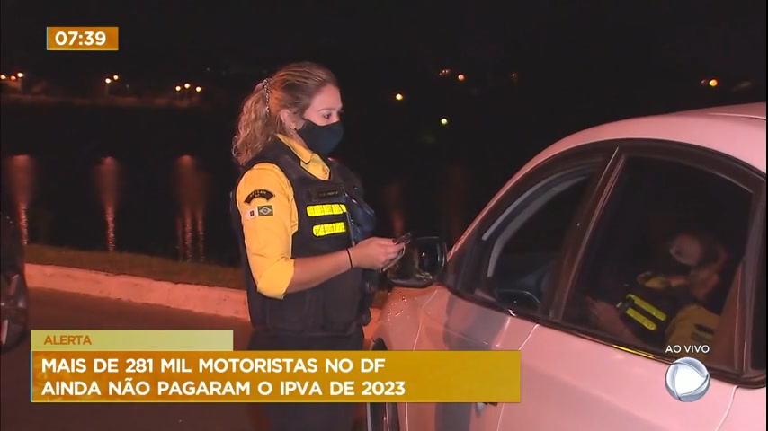 Vídeo: Mais de 281 mil motoristas do DF ainda não pagaram o IPVA de 2023