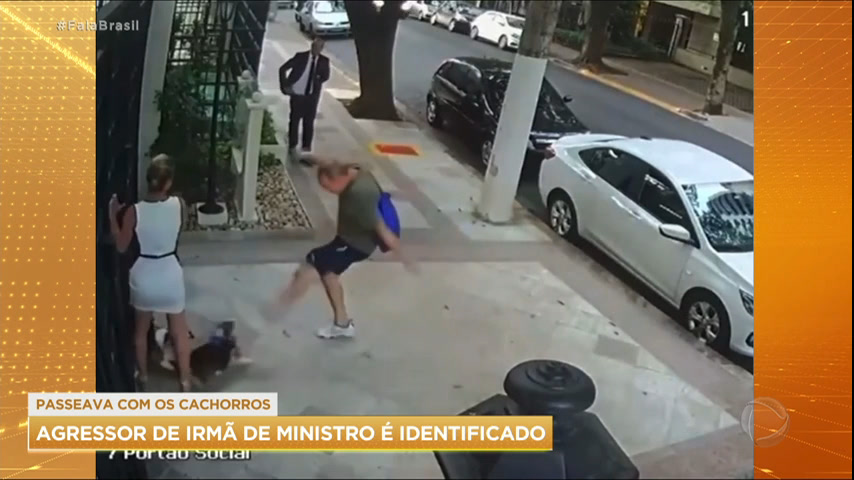 Vídeo: Identificado o homem que agrediu a irmã do ministro do STF Cristiano Zanin