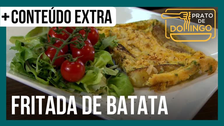 Vídeo: Aprenda a fazer uma deliciosa fritada de batata | Prato de Domingo