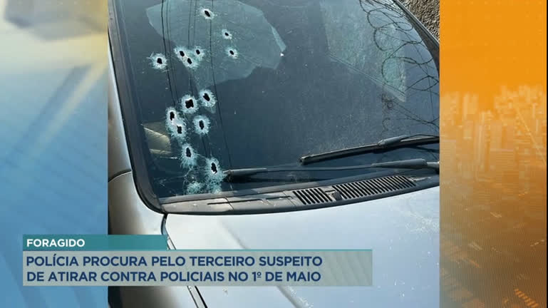 Vídeo: Polícia procura pelo terceiro suspeito de atirar contra policiais em Belo Horizonte