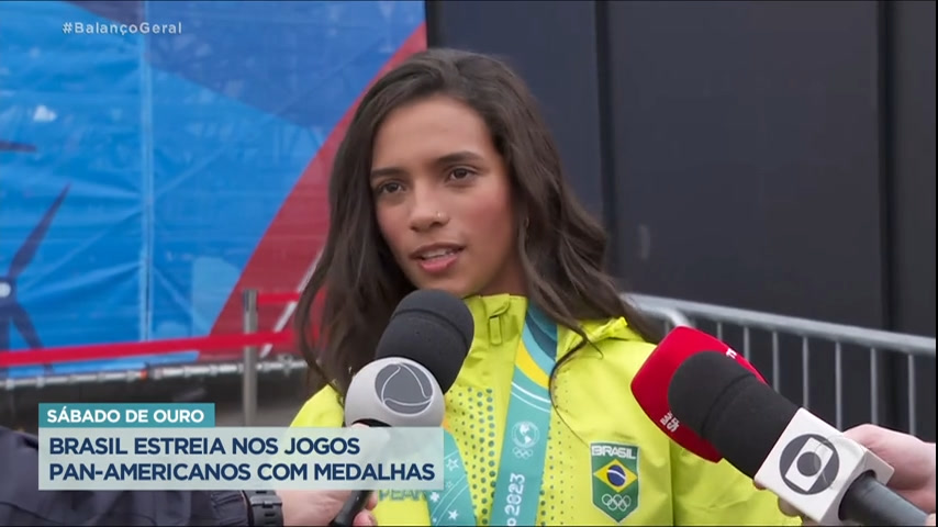 Vídeo: Rayssa Leal conquista primeiro ouro do Brasil nos Jogos Pan-Americanos do Chile