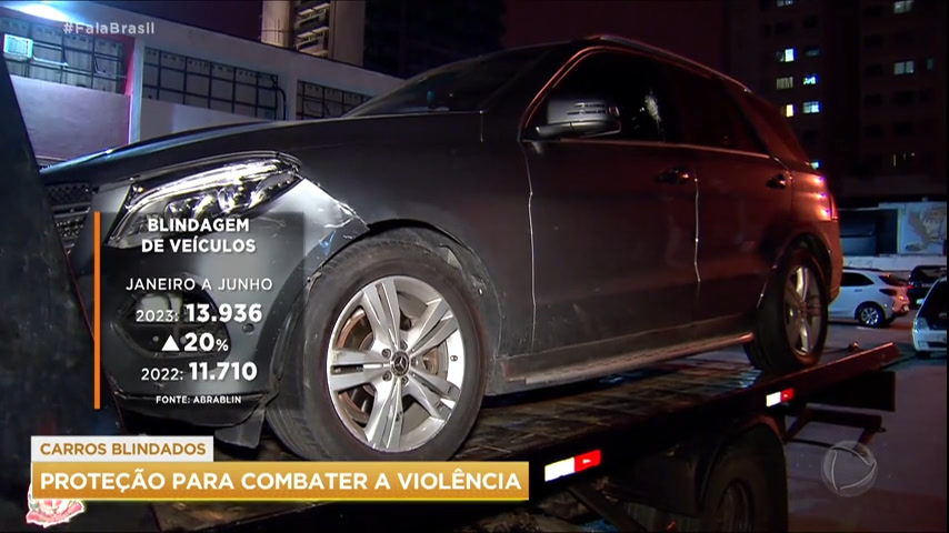 Vídeo: Saiba como funciona a blindagem de veículos, proteção cada vez mais procurada devido à violência