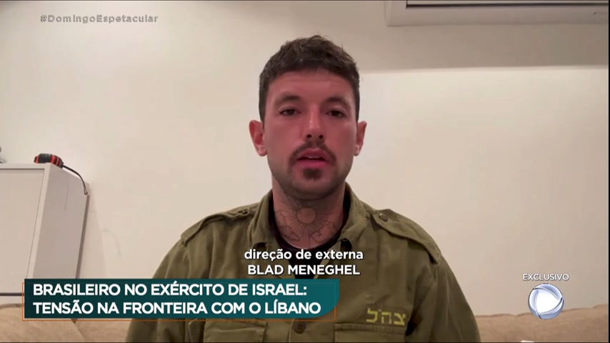 Brasileiro que é soldado do Exército de Israel revela rotina