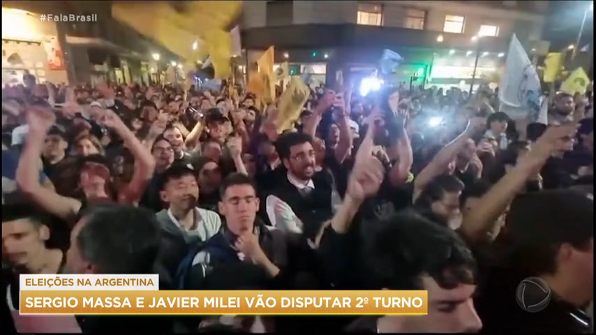 Vídeo: Sérgio Massa e Javier Milei disputam segundo turno das eleições presidenciais na Argentina